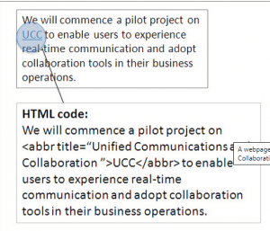 correct abbreviation coding