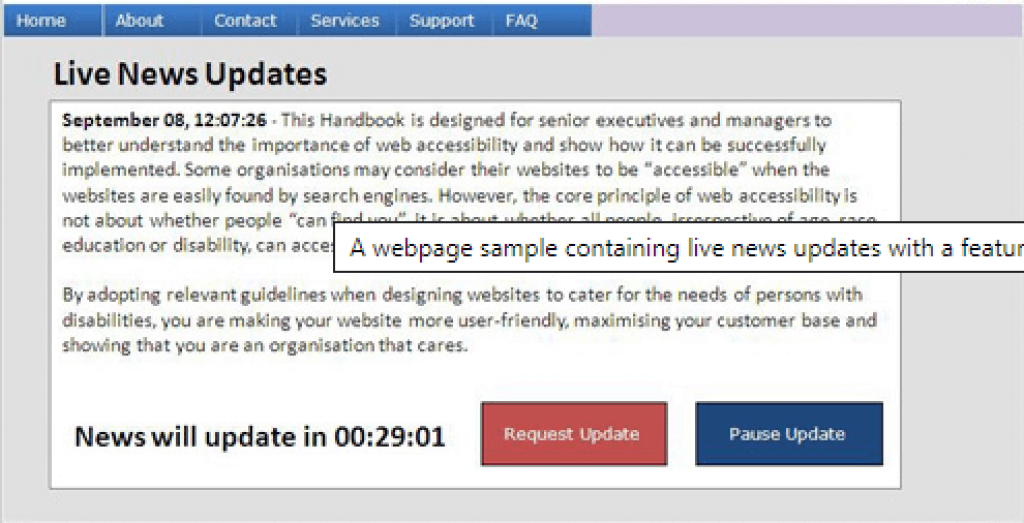 functions are available for users to control automated change