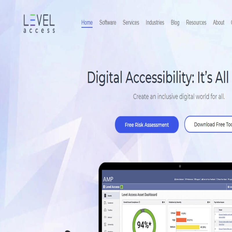 Level Access Solution screenshot