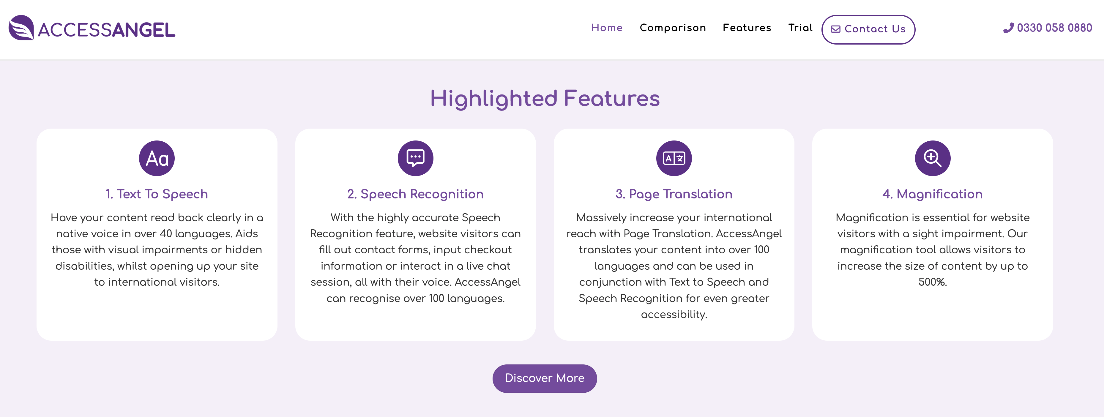 AccessAngel Features and Services