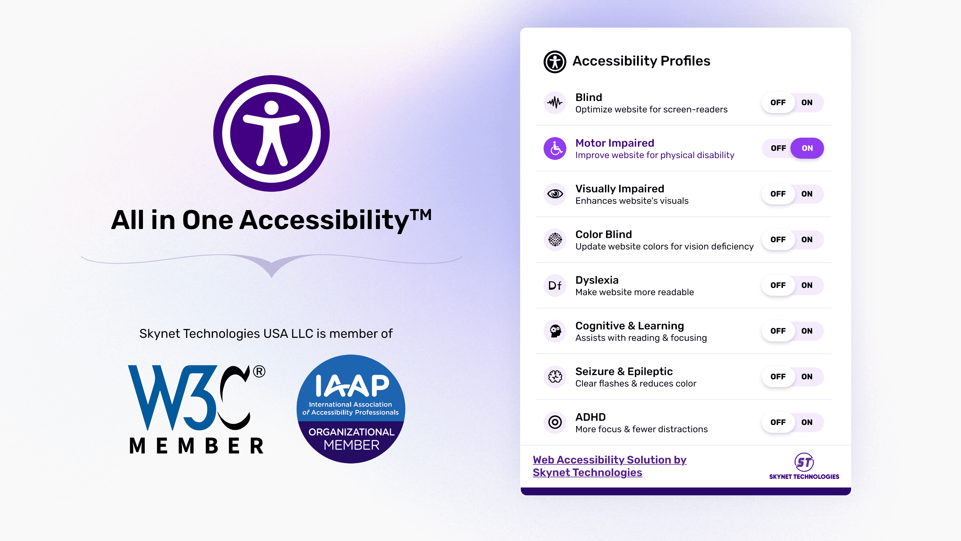 What is All in One Accessibility