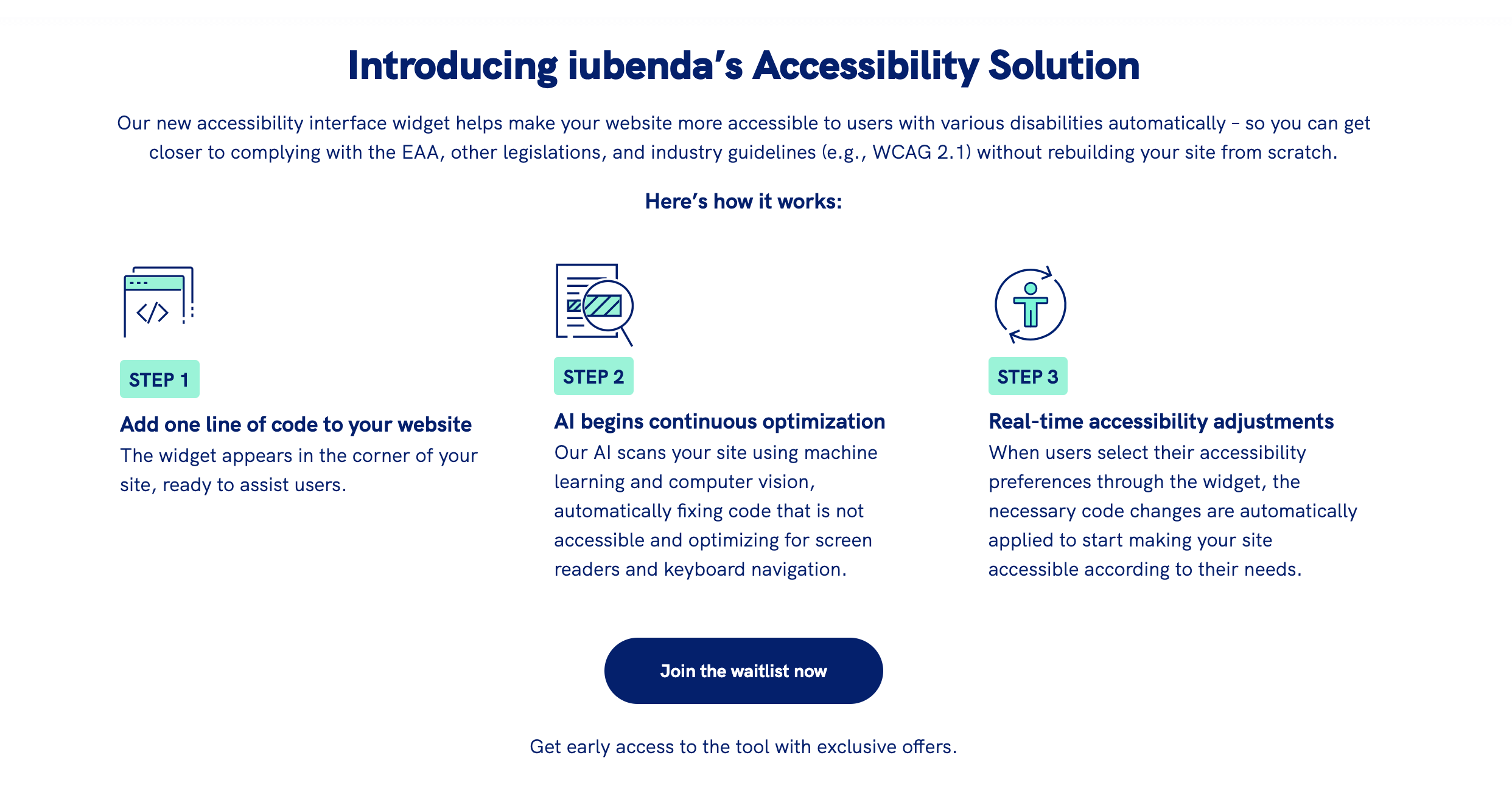 iubenda Services and Features