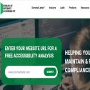 Bureau of internet accessibility homepage screenshot