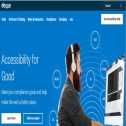 Deque home page screenshot