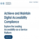 essential accessibility homepage screenshot